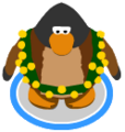 The Reindeer Costume in-game.
