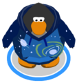 The Galactic Hoodie in-game.