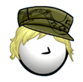 Khaki Rocker Cap