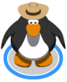 The Puffle Wrangler Hat in-game.