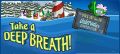 An advertisement on the Clubpenguin.com.