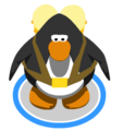The Gold Jet Pack in game.