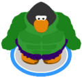 The HULK BODYSUIT in-game.