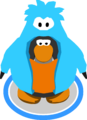 The Puffle Hoodie in-game.