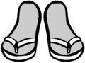 White Sandals