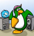 Aunt Arctic dancing.