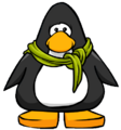 The Green Cotton Scarf on a player card.