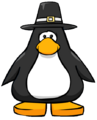 The Pilgrim Hat on a player card.