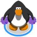 The Purple Pompoms in-game.