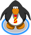 The Striped Tie in-game.