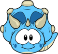 The Blue Triceratops in-game.