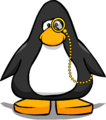 The Monocle on a player card.