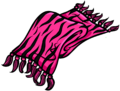 Pink Zebra Scarf Secret item