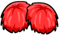 Red Pompoms Secret item