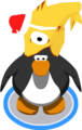 The Festive Fluffy in-game.