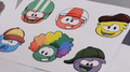 Puffle Hat sketches