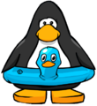 The Blue Duck on a player card.