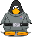 The Imperial Officer Uniform on a player card.