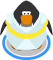 The Snow Fairy Dress in-game.