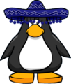 The Starlit Sombrero on a player card.