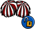 Striped Pompoms