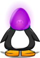 The Purple Lightbulb on a player card.