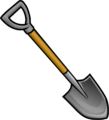 Gray Shovel Gravedigger at Work
