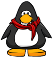 The Red Cotton Scarf on a player card.