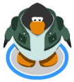 The Green Tuff Jacket in-game.