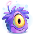 Purple Alien Puffle