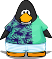 The Seaside Outfit on a player card.