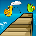 Dock Jumping Background