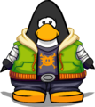 The Puffle Style on a player card.