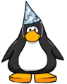 The Snow Beta Hat on a Player Card.