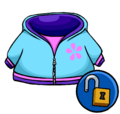 Blue Daisy Hoodie