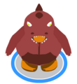 The Allosaurus Hoodie in game.