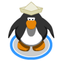 The Newspaper Hat in-game.
