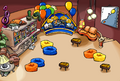 During the 3rd Anniversary Party. Notice that it is missing two Mancala tables.