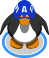 The Captain America Cowl in-game.