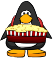 The Popcorn Tray on a player card.