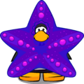 The Starfish Costume on a player card.