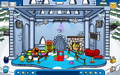 Mah igloo before the birthday party! (Credit goes to Shark for the construction idea.)