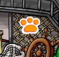 The pin's location.