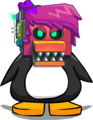 The DJ-bot on a player card.