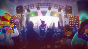 A screenshot from Best Day Ever showing what appears to be an Olaf Puffle.