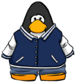 The Jock Jacket on a player card.