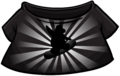Black T-shirt with a snowboarder