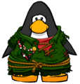 The Watermelon Jungle Clothing on a player card.