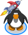 The Blast Off Hat in-game.