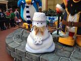 The float in Walt Disney World.